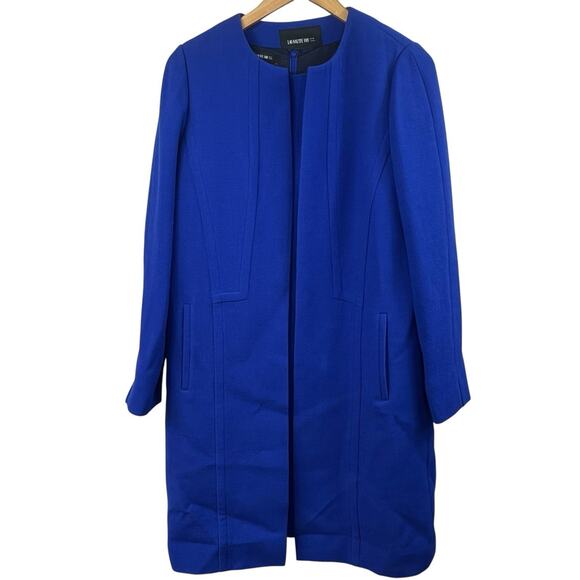 Lafayette 148 Erin Long Sleeve Overcoat and Sleeveless Sheath Dress Set Sz 8 - Picture 2 of 15